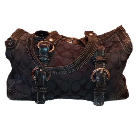 Coach Chelsea Signature Jacquard
Turnlock Satchel Bag - Picture 3 of 6